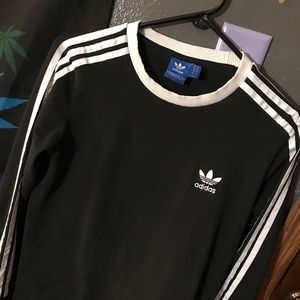 3 stripes, adidas long sleeve